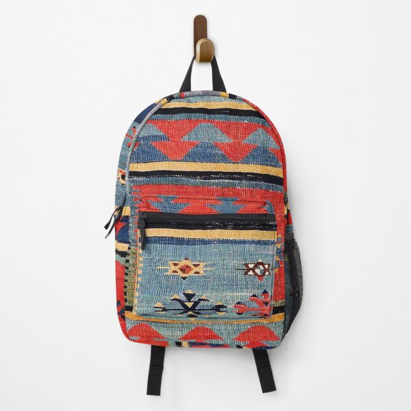 Item preview, Sivas Antique Cappadocian Turkish Kilim Print designed and sold by Vicky Brago-Mitchell®.