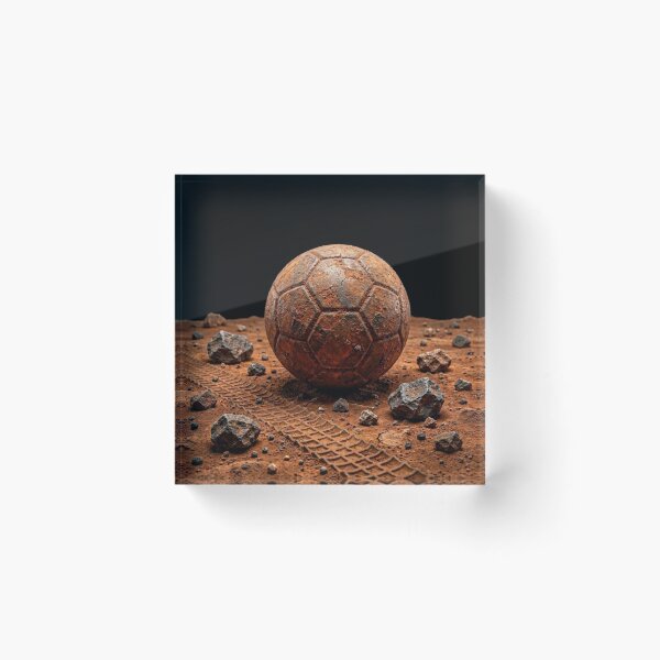 Item preview, Football on Mars - Lost on the Red Planet Landscape designed and sold by Interactive-Art.