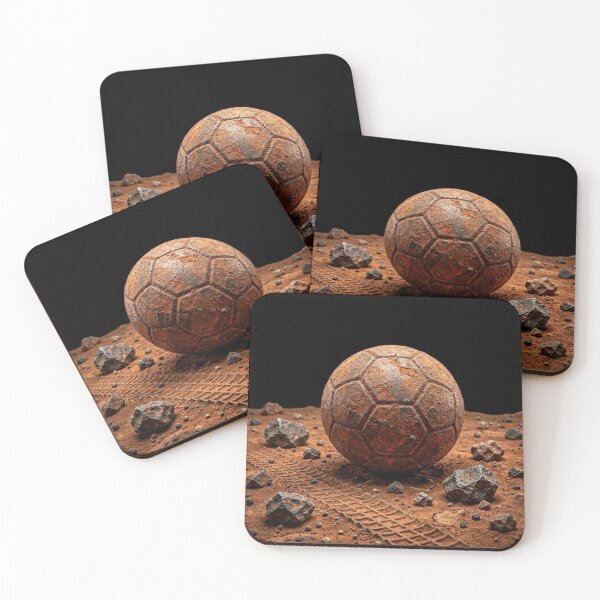 Item preview, Football on Mars - Lost on the Red Planet Landscape designed and sold by Interactive-Art.