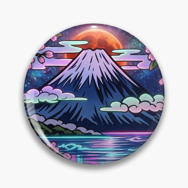 Item preview, Neon Mount Fuji designed and sold by キンタロウ インク.