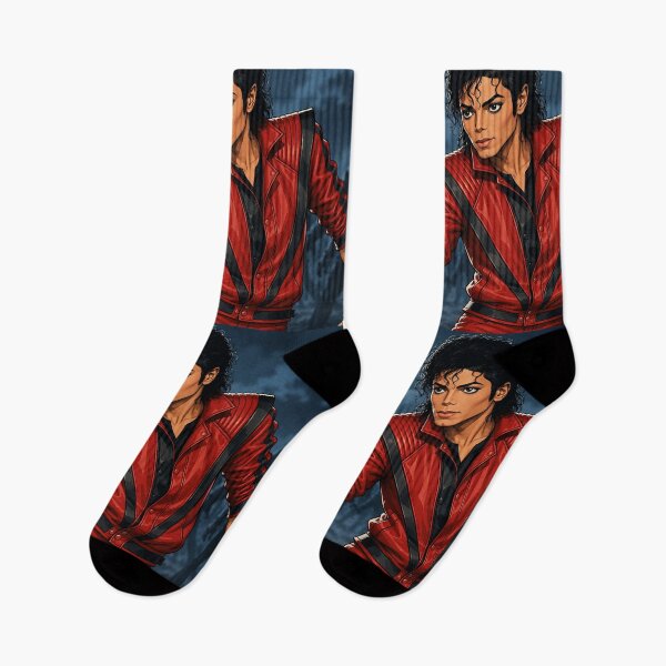 Item preview, Michael Jackson Thriller Night – Cartoon Tribute  designed and sold by LuluLeb.