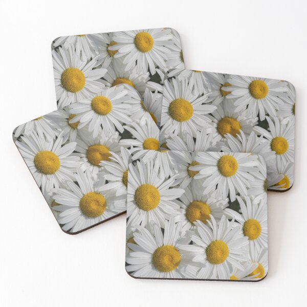 Item preview, White Daisies — Sunny Floral Nature Pattern designed and sold by Andrey Yurkevich Art.