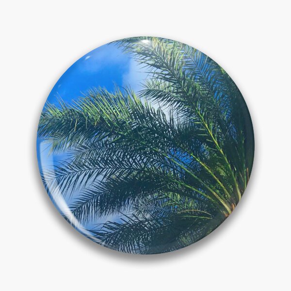 Item preview, Island Palm Tree In The Tropical Teal Sky  designed and sold by DEC02.