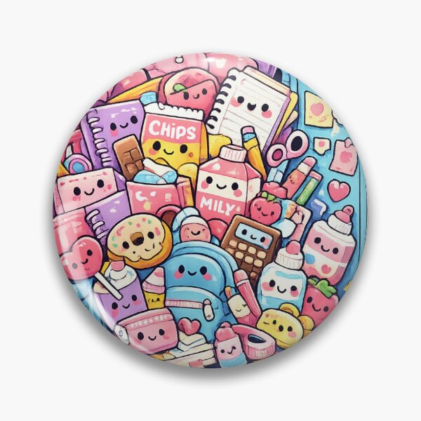 Item preview, School Locker Sticker Kawaii Student Aesthetic for Back to School & College designed and sold by CutePrintCorner.