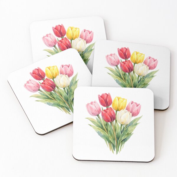 Item preview, Watercolor Tulips designed and sold by odkocreative.