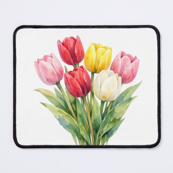 Item preview, Watercolor Tulips designed and sold by odkocreative.