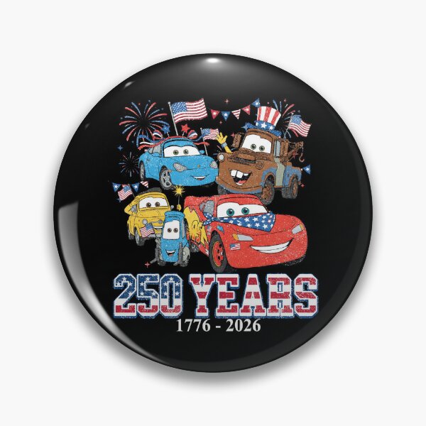 Item preview, Patriotic Cartoon Race Cars, USA 250 Celebration designed and sold by RRMadeArt.
