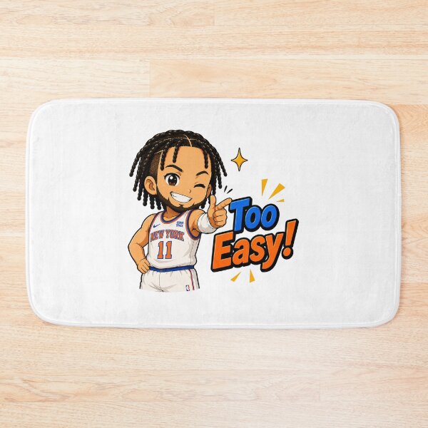 Item preview, Jalen Brunson chibi cute Too Easy! designed and sold by SechainMailo.