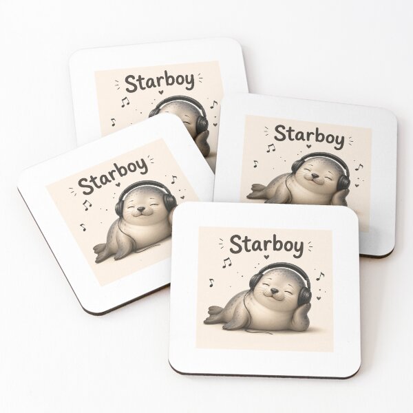 Item preview, Starboy Chill Seal Sticker designed and sold by QuirkNest Studio .