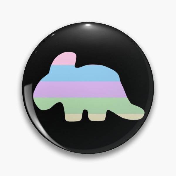 Item preview, agere Dino nuggie triceratops  designed and sold by Meowmeow996.