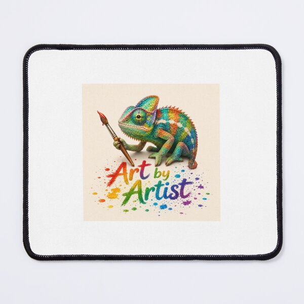Item preview, Art By Artist Creative Chameleon Sticker designed and sold by QuirkNest Studio .