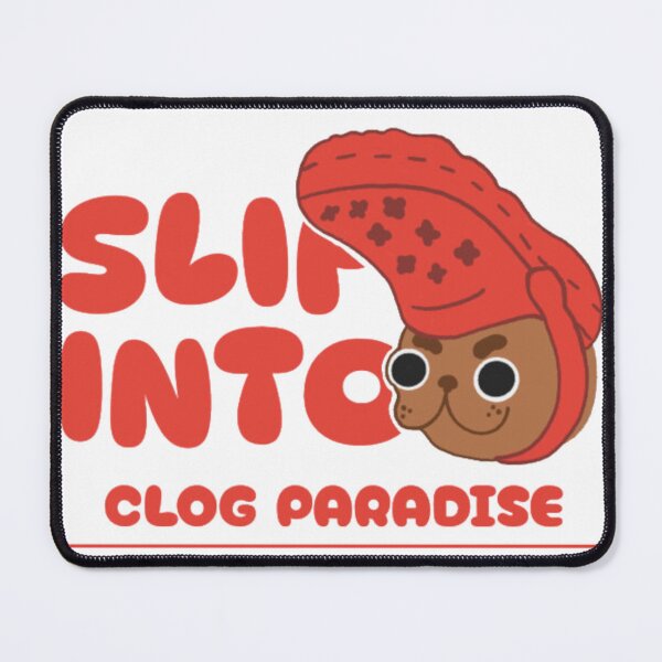 Item preview, Slip Into Clog Paradise Funny Dog designed and sold by GenZFashion000.