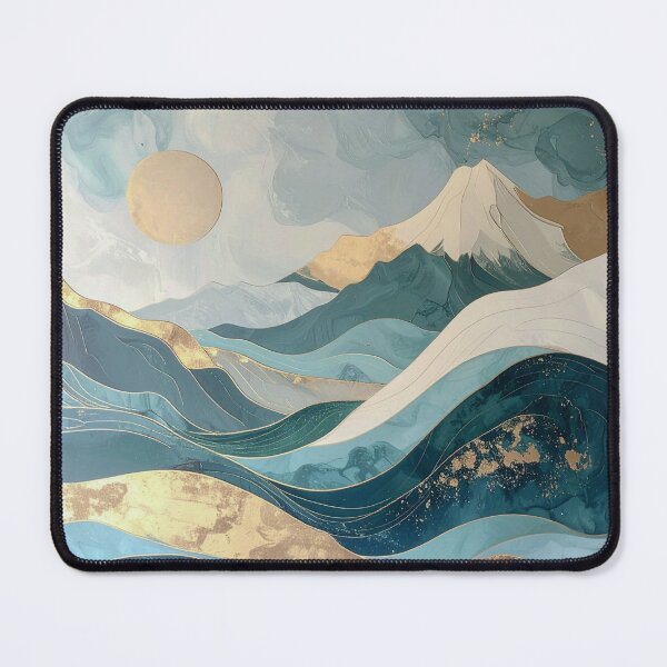 Item preview, Glowing Mountains  designed and sold by WeaveSphere.