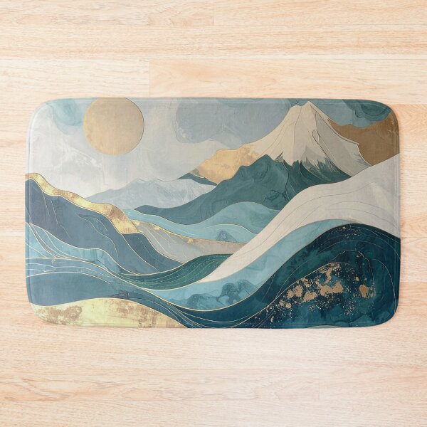 Item preview, Glowing Mountains  designed and sold by WeaveSphere.