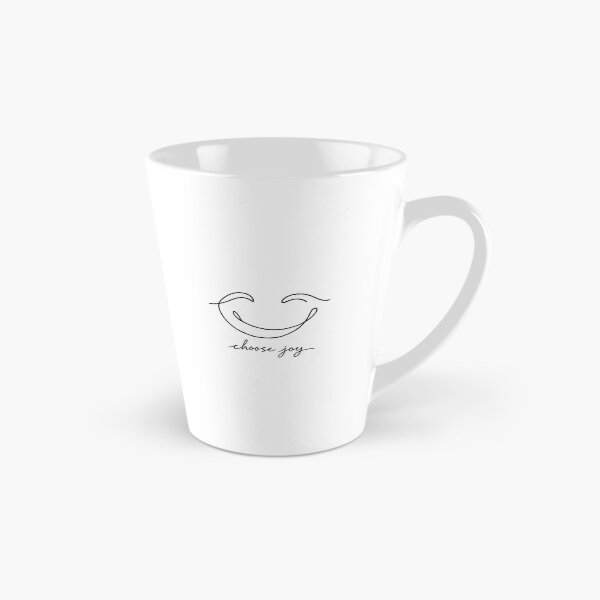 Item preview, Minimal Smile Line Art Mental Health Choose Joy Print designed and sold by Presshue.