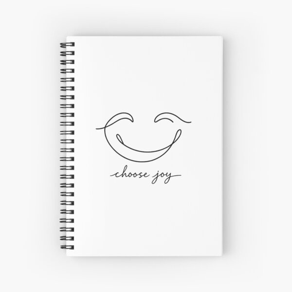 Item preview, Minimal Smile Line Art Mental Health Choose Joy Print designed and sold by Presshue.