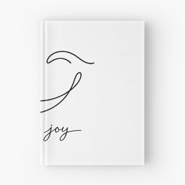 Item preview, Minimal Smile Line Art Mental Health Choose Joy Print designed and sold by Presshue.