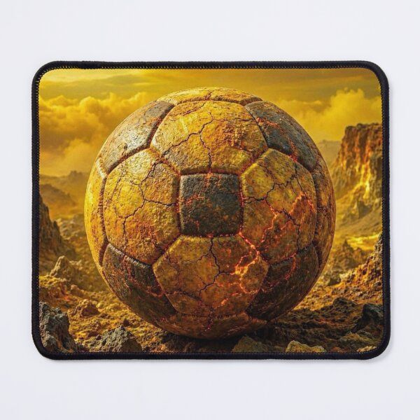 Item preview, Football on Venus - The Scorching Hell Planet Landscape designed and sold by Interactive-Art.