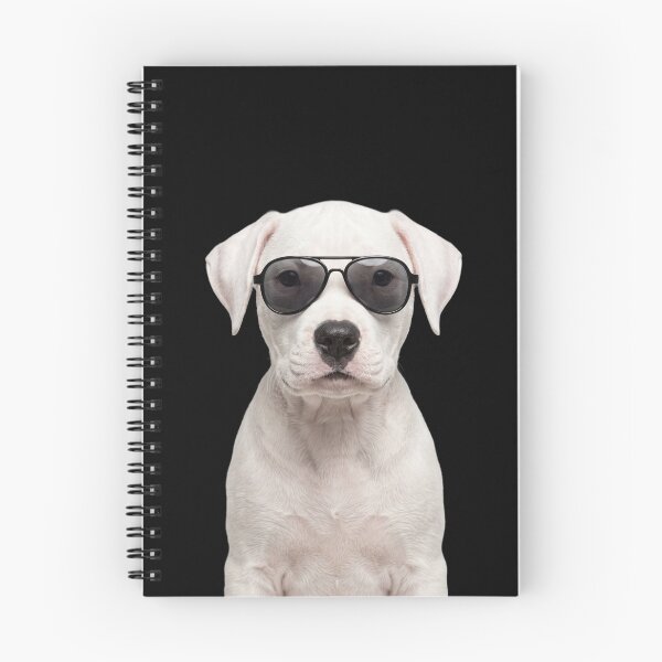 Item preview, Cute Baby Dogo Argentino Wearing Sunglasses Funny designed and sold by RareLavender.