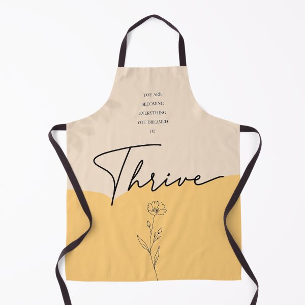 Item preview, Thrive Quote Print, Minimalist Inspirational  Art, Neutral Motivation Poster, Self Growth Affirmation Decor, Botanical Artwork designed and sold by Studio pod Burom.