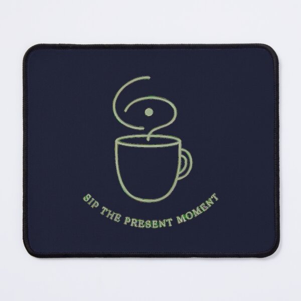 Item preview, Sip the Present Moment – Mindfulness Coffee Shirt – Calm Spiritual Aesthetic designed and sold by Iceyfun.