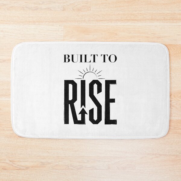 Item preview, Built To Rise | Modern Typography Artwork designed and sold by lalitacreations.