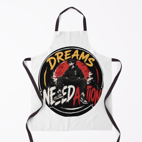 Item preview, Dreams Need Action – Street Mindset Sticker designed and sold by Genzfirevibes.