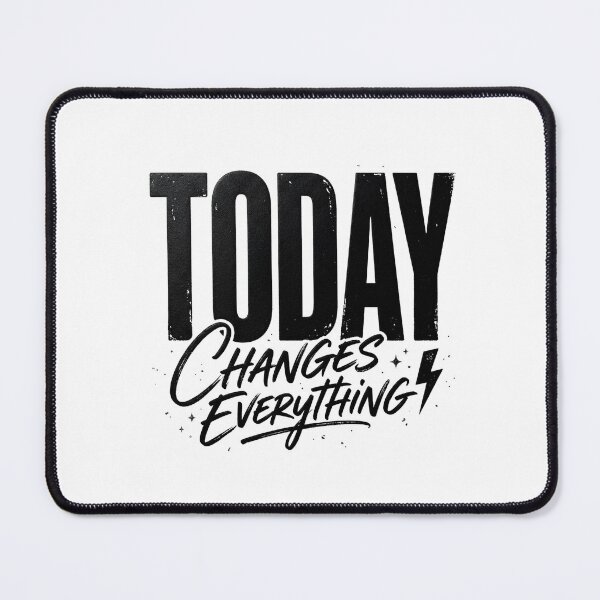 Item preview, Today Changes Everything | Inspirational Typography Design designed and sold by lalitacreations.