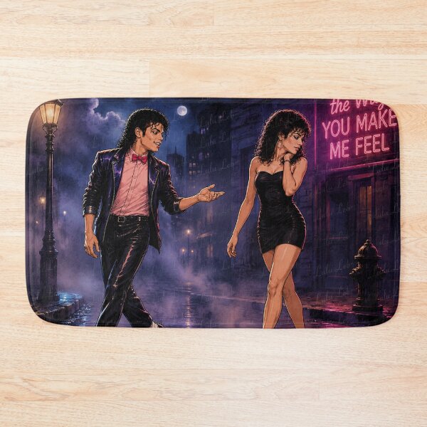 Item preview, The Way You Make Me Feel - Michael Jackson Cartoon tribute designed and sold by LuluLeb.