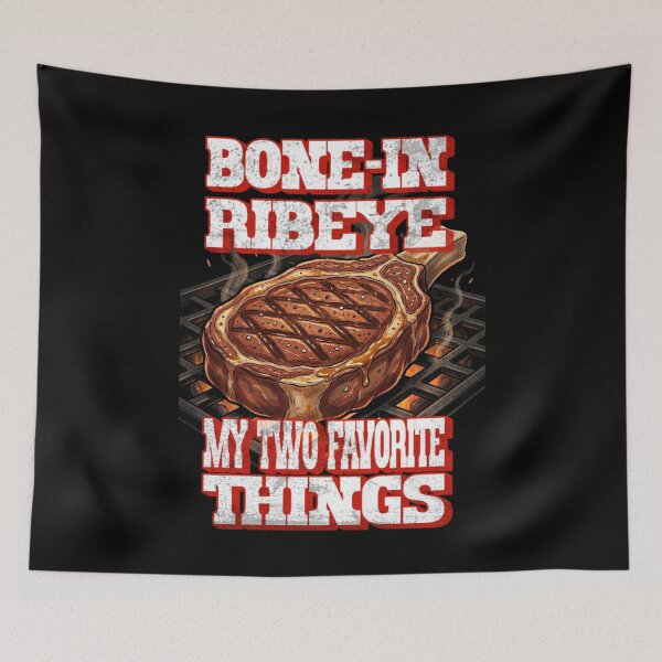 Item preview, Bone In Ribeye My Two Favorite Things designed and sold by TheEndDesign.