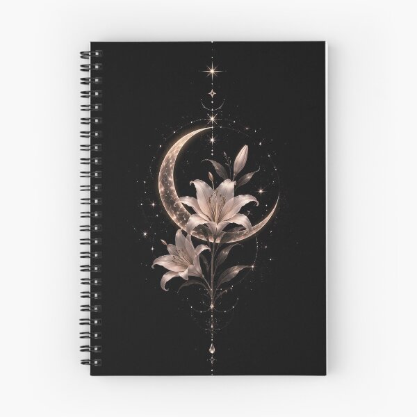 Item preview, Celestial Moon Lily designed and sold by شهد القرني.