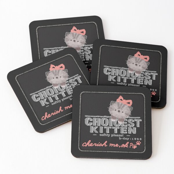 Item preview, Kitten Vintage Typography Art designed and sold by moonjar-art.
