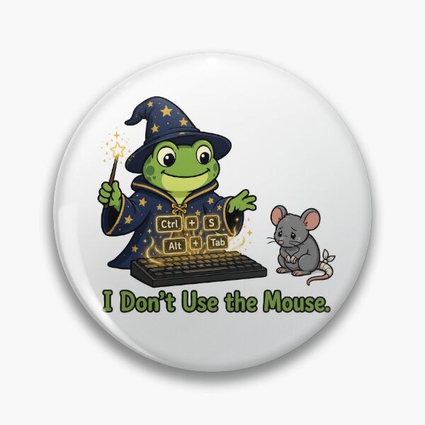 Item preview, Keyboard Wizard Frog designed and sold by SimplePoDesign.