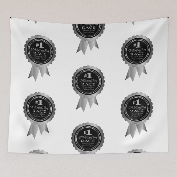 Item preview, #1 Race Day Ribbon (on White) designed and sold by PawsitiveMum3.