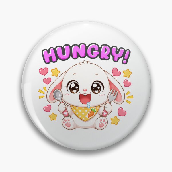 Item preview, Hungry Rabbit Animal Clipart designed and sold by KJackArtwork.