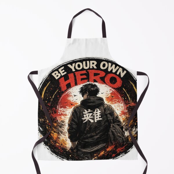 Item preview, Be Your Own Hero – Back View Motivation Sticker designed and sold by Genzfirevibes.