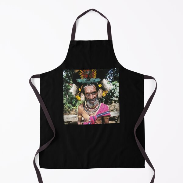 Item preview, Papua New Guinea Villager With Spectacular Headdress (Photo)  designed and sold by DEC02.