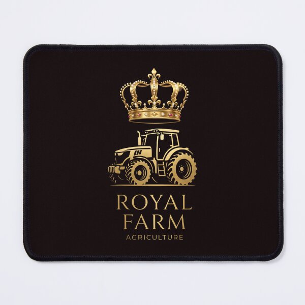 Item preview, Royal Farm Agriculture Farming Pride Luxury Agriculture Golden Tractor designed and sold by SplashTastic.
