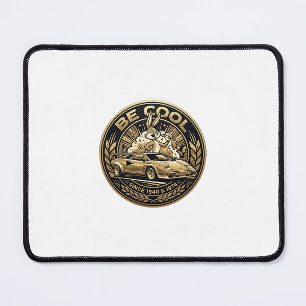 Item preview, Be Cool Retro Supercar Vintage Cartoon Badge Art designed and sold by MottotoTech.