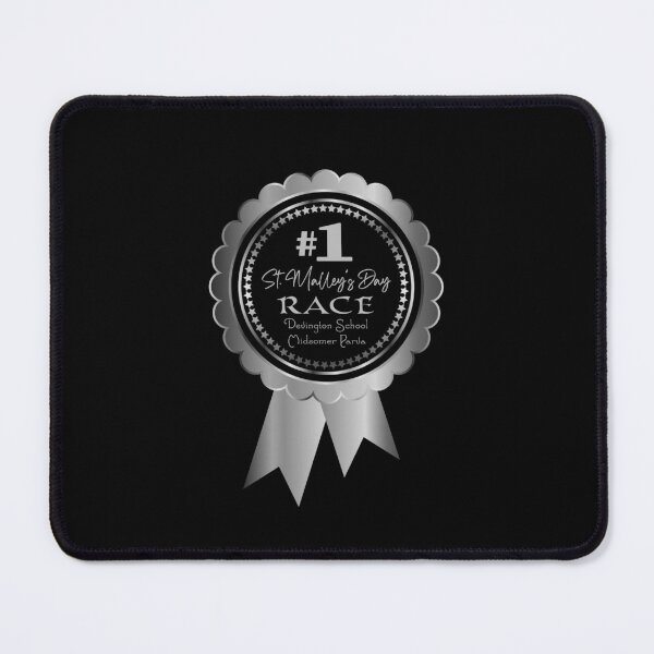 Item preview, #1 Race Day Ribbon (on Black) designed and sold by PawsitiveMum3.