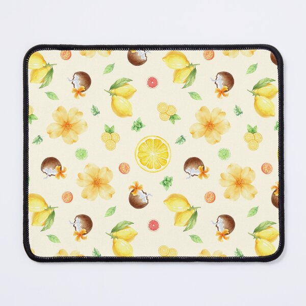 Item preview, Aesthetic Cottagecore Citrus Floral Seamless designed and sold by moodaera.