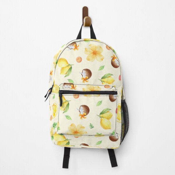 Item preview, Aesthetic Cottagecore Citrus Floral Seamless designed and sold by moodaera.