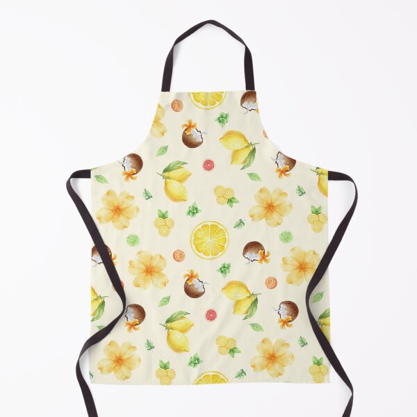 Item preview, Aesthetic Cottagecore Citrus Floral Seamless designed and sold by moodaera.