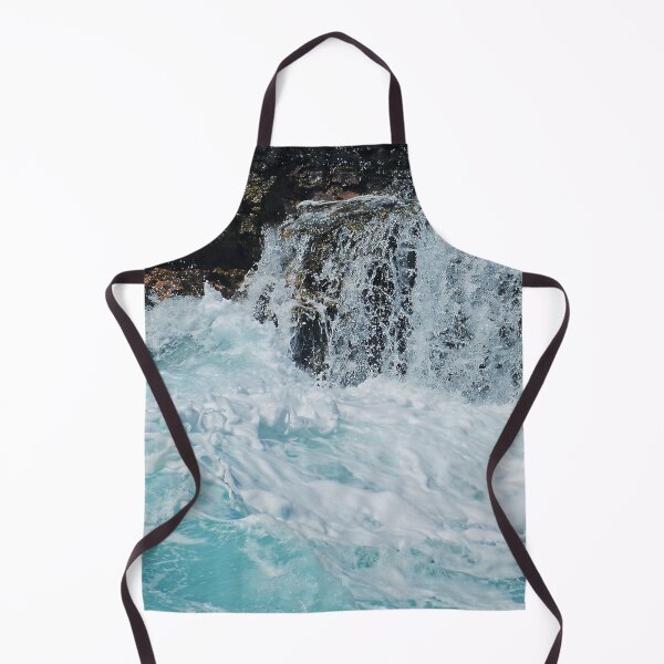 Item preview, Dramatic Ocean Surf Crashing Over Beach Boulders designed and sold by DEC02.