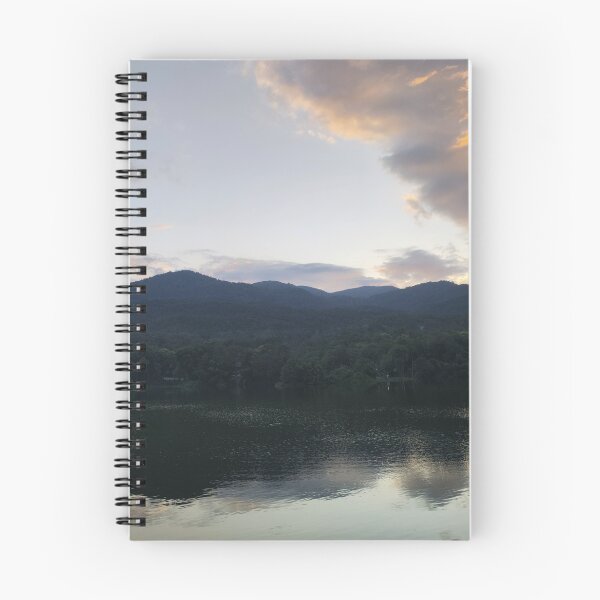 Item preview, Mountain Sunset View Over Calm Lake designed and sold by DoiDawn.