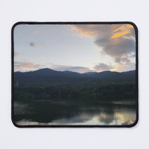 Item preview, Mountain Sunset View Over Calm Lake designed and sold by DoiDawn.