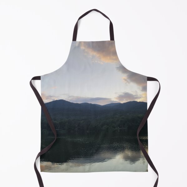 Item preview, Mountain Sunset View Over Calm Lake designed and sold by DoiDawn.
