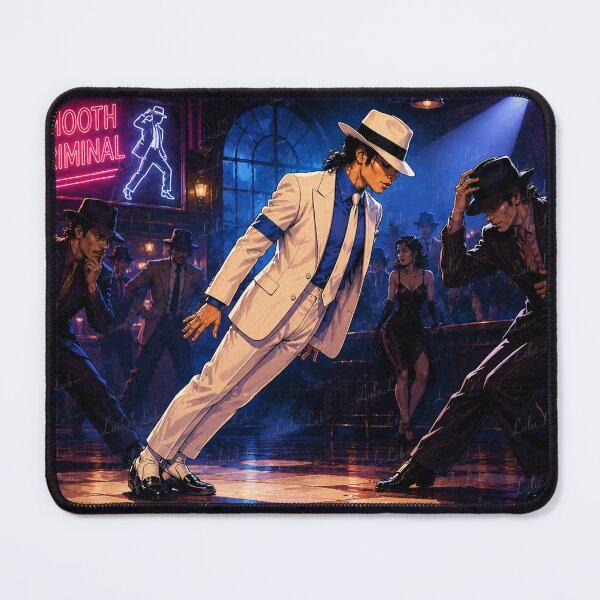 Item preview, Michael Jackson Smooth Criminal Cartoon style designed and sold by LuluLeb.