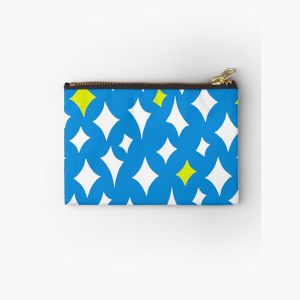 Item preview, Mid-Century Modern Fifties-Inspired Star Pattern On Blue designed and sold by DEC02.