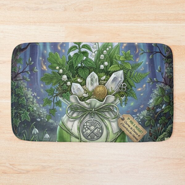 Item preview, Magical Beltane Pouch - Good Luck Charm designed and sold by NeyhineAngelionShop.